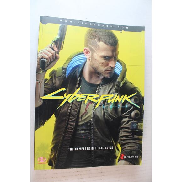 Cyberpunk 2077: The Complete Official Guide - Paperback By Piggyback - Nice - Picture 1 of 6